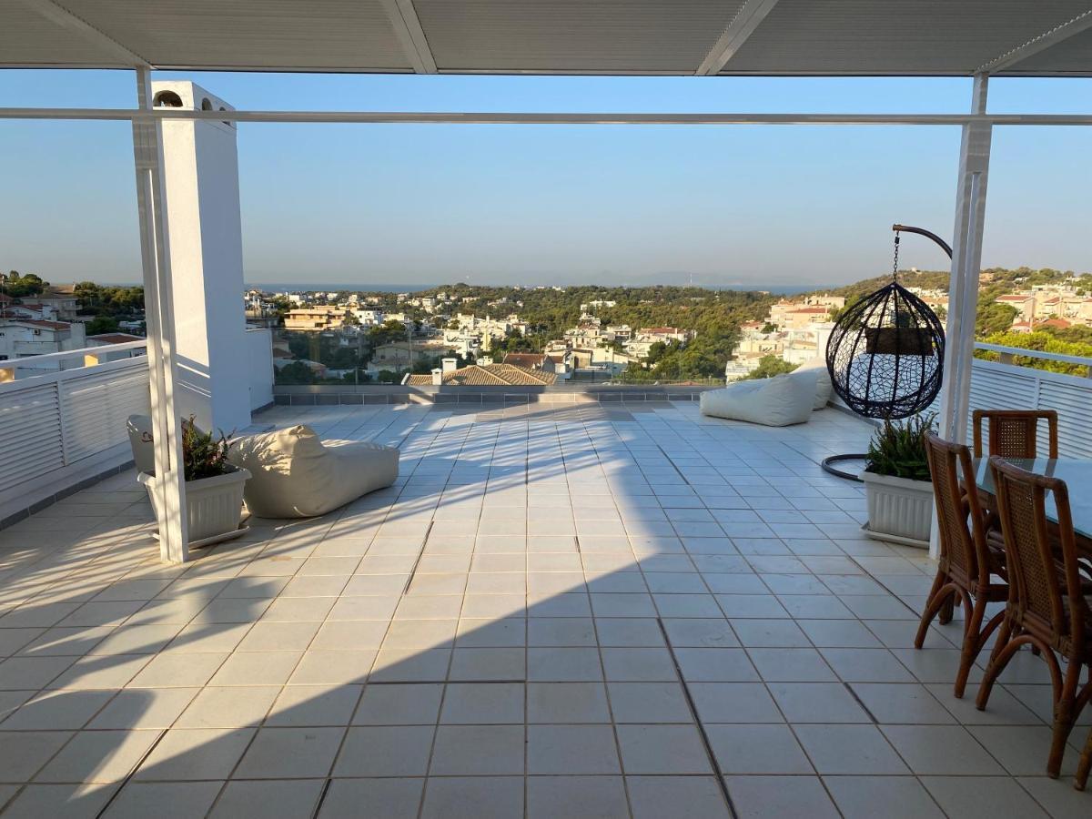 Villasonboard Vouliagmeni Penthouse Veranda Sea-View & Beach أثينا المظهر الخارجي الصورة